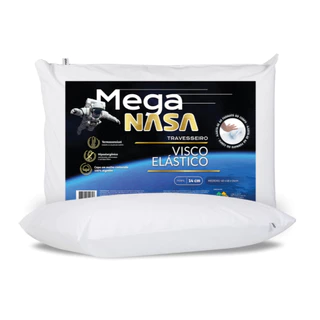 Travesseiro Mega Nasa Viscoelástico 100% Algodão