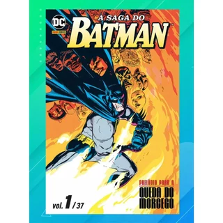 A Saga do Batman Nº 1 / 37 ( Panini - 2024 ) Em Português - Lacrado