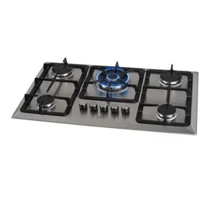 Fogão Cooktop Fischer 5 Bocas Tripla Chama Gás Mesa Inox