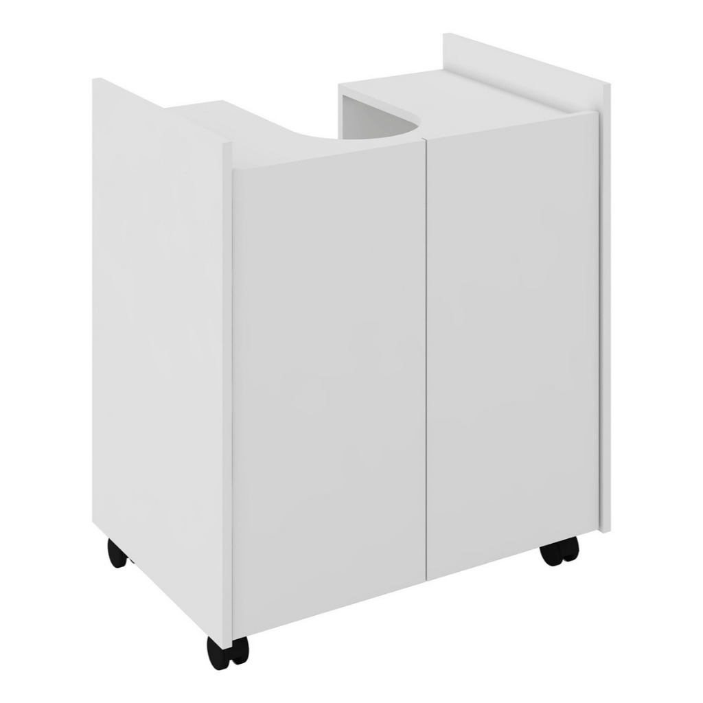 Gabinete Para Banheiro Pequeno Pia De Coluna Eccos Branco