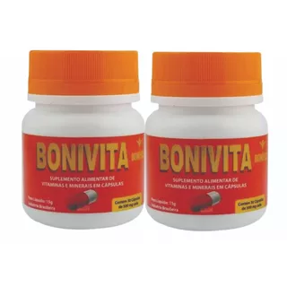 2x Bonivita Suplemento Alimentar Natural e Funcional - 30 Caps - 100% Natural (PROMOÇÃO)