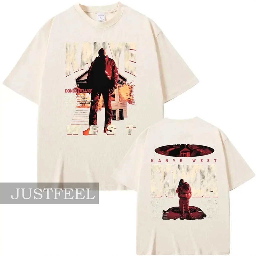 Camiseta T-shirt Unissex Algodão Kanye West Donda | Shopee