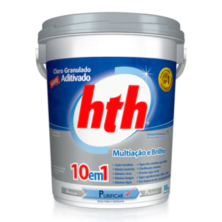 Cloro HTH Aditivado Mineral Brilliance 10 em 1