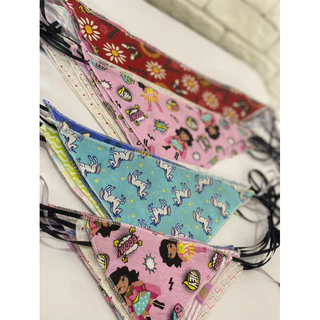 Kit de 30 Bandanas Pet, Pet Shop, bandana feminina e bandana masculina Banho e Tosa Estampas Sortidas