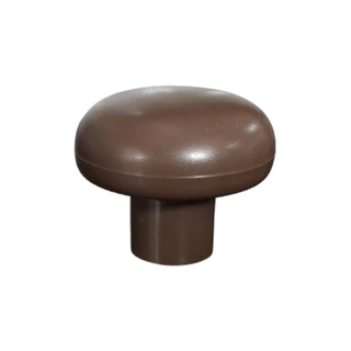 Puxador Vitória 35x28,5mm Marrom (12 unidades)