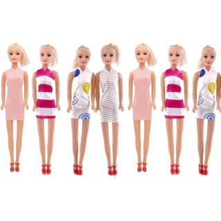 Kit Com 10 Bonecas Baratas Brinquedo Prenda Brinquesos Para Doação Festa Junina Criança