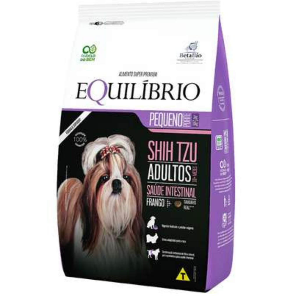 Ração Equilibrio Para Shih Tzu Adultos Pequeno Porte 7,5kg | Shopee Brasil