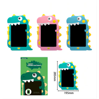 Brinquedo Lousa Mágica Dinossauro 8.5 Polegadas Infantil De Escrever E Desenhar