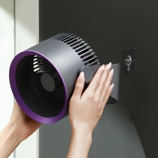 Ventilador De Mesa Super Silencioso Sem Fio Portátil 3 Nivel