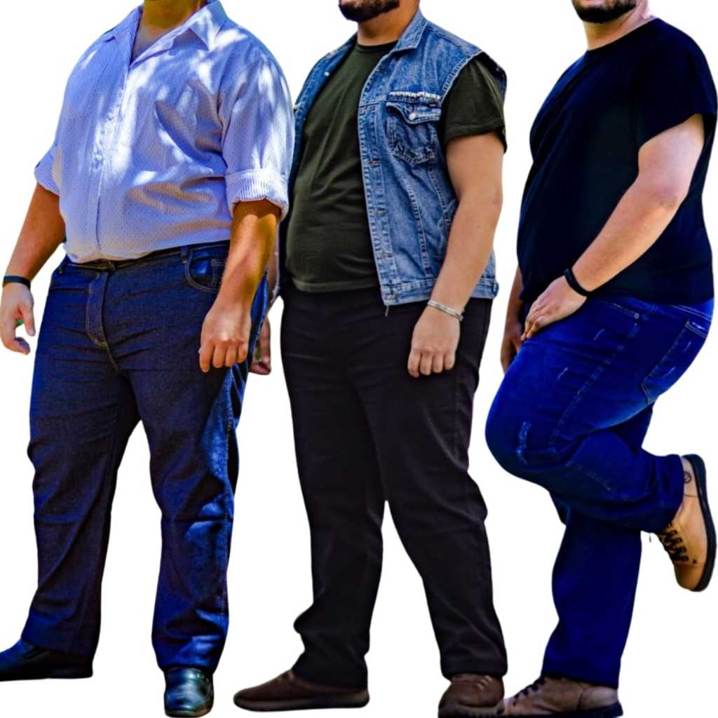 Calça Jeans Masculina Plus Size 48 ao 60