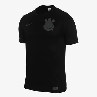 Camisa de Time Corinthians Preto 2024 FUTEBOL