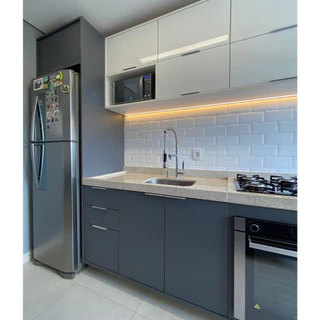 Kit 10 Placas 3D Tijolinho Revestimento Decorativo Parede Painel Cozinha Impermeavel Duravel PVC