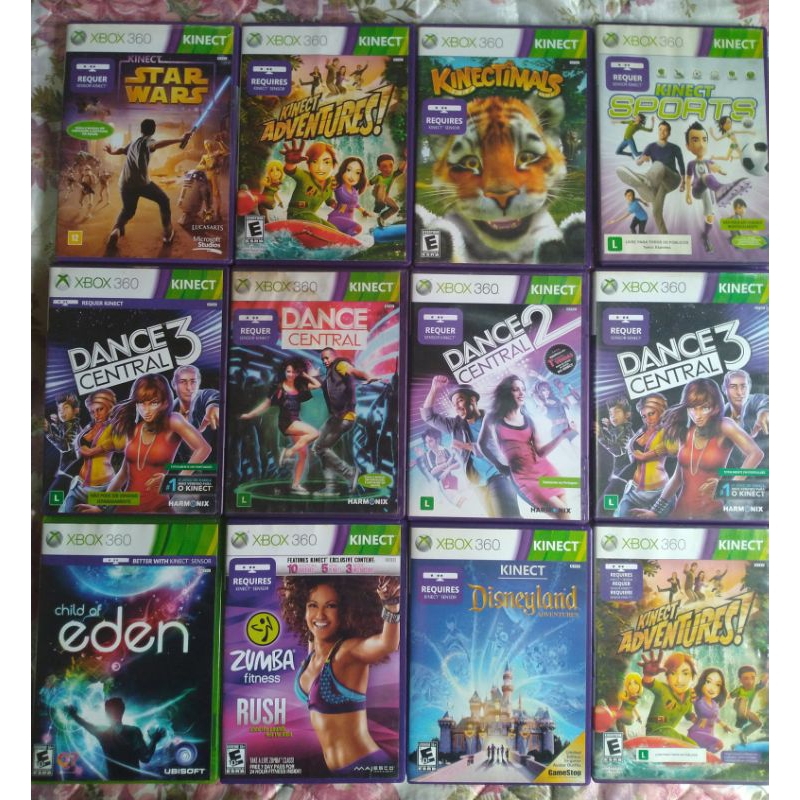 Jogos Xbox 360 originais