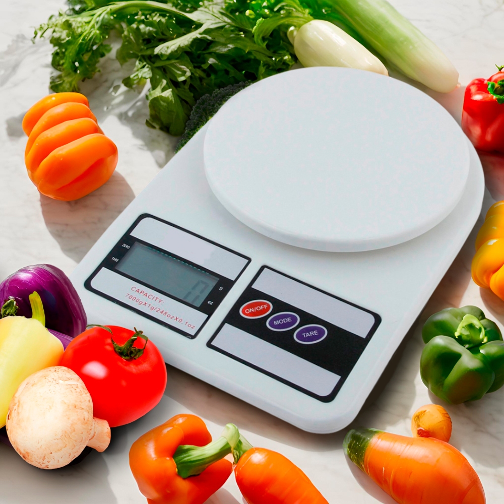 Balança Digital de Precisão para Cozinha 10 kg com Pilhas Inclusas ...