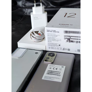 Xiaomi 12 5G Dual Sim 128 GB 8 GB RAM Purple Global Seminovo