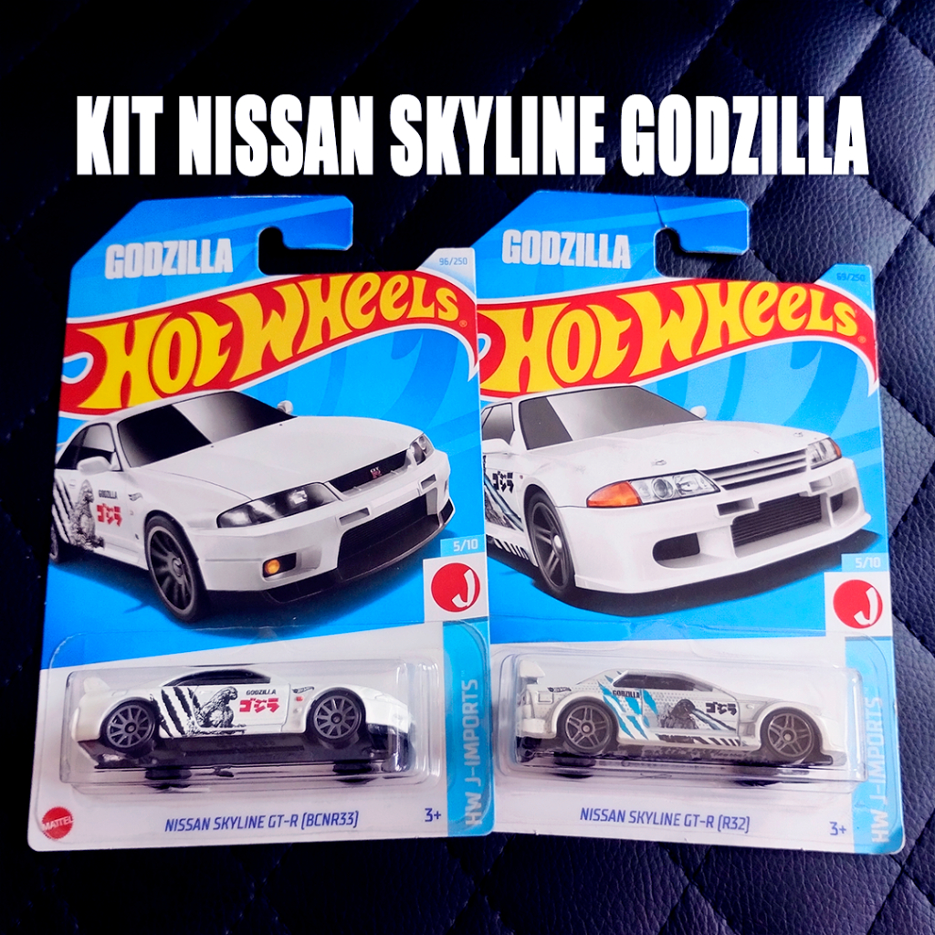 Kit Nissan Skyline Godzilla - Hot Wheels Mattel HW J-Imports - JDM
