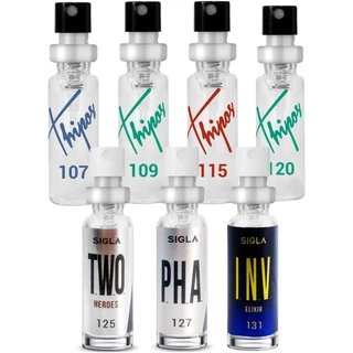 Perfumes Thipos Masculinos 7ml - Matéria Prima Importada - Alta Fixação - Thipos
