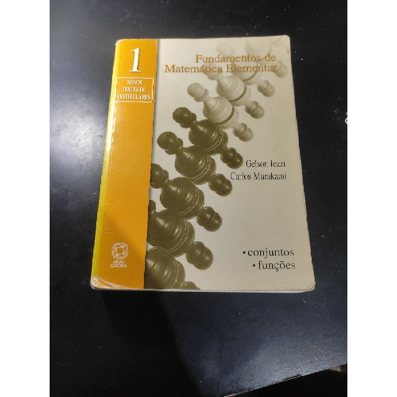 Fundamentos de Matemática Elementar 1(FME) | Shopee Brasil