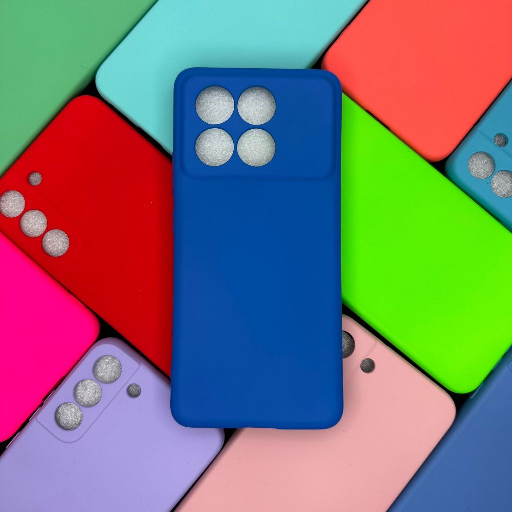 Capa Capinha para Xiaomi Poco X6 PRO / Redmi K70E Silicone Aveludada