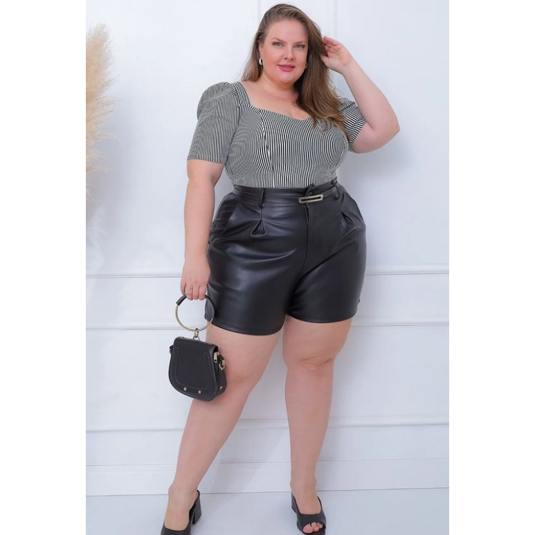 Plus Size Carrie Rolled Short