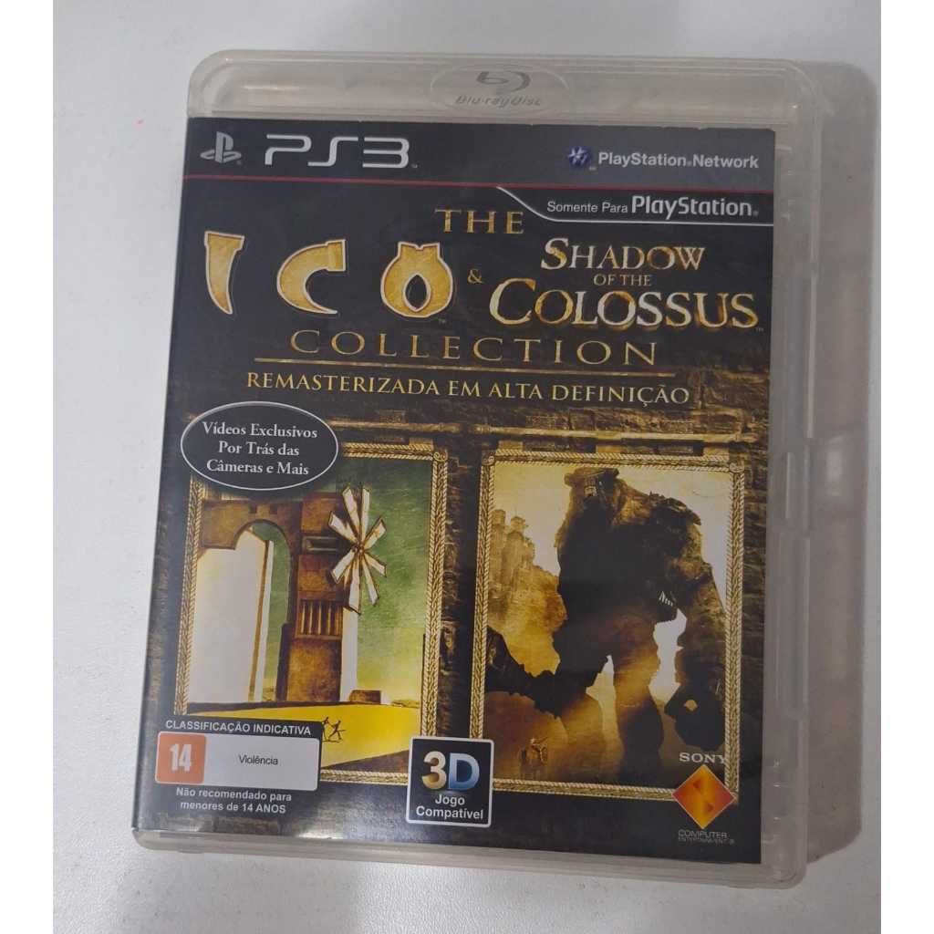 Jogo The Ico e Shadow Of the Colossus Collection PS3 | Shopee Brasil