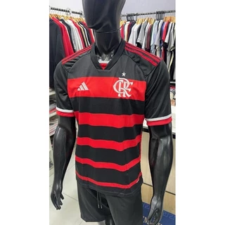 Camisa de time do Flamen 2024/25 listrada