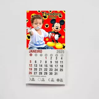 Mini Calendário Personalizado 2025