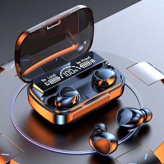 Fone De Ouvido bluetooth 5.1 M10 Sem Fio tws Estéreo Com Pod Carregador