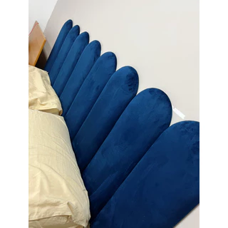 Kit 5 Módulos de Cabeceira Estofada Para Cama de Solteiro Infantil