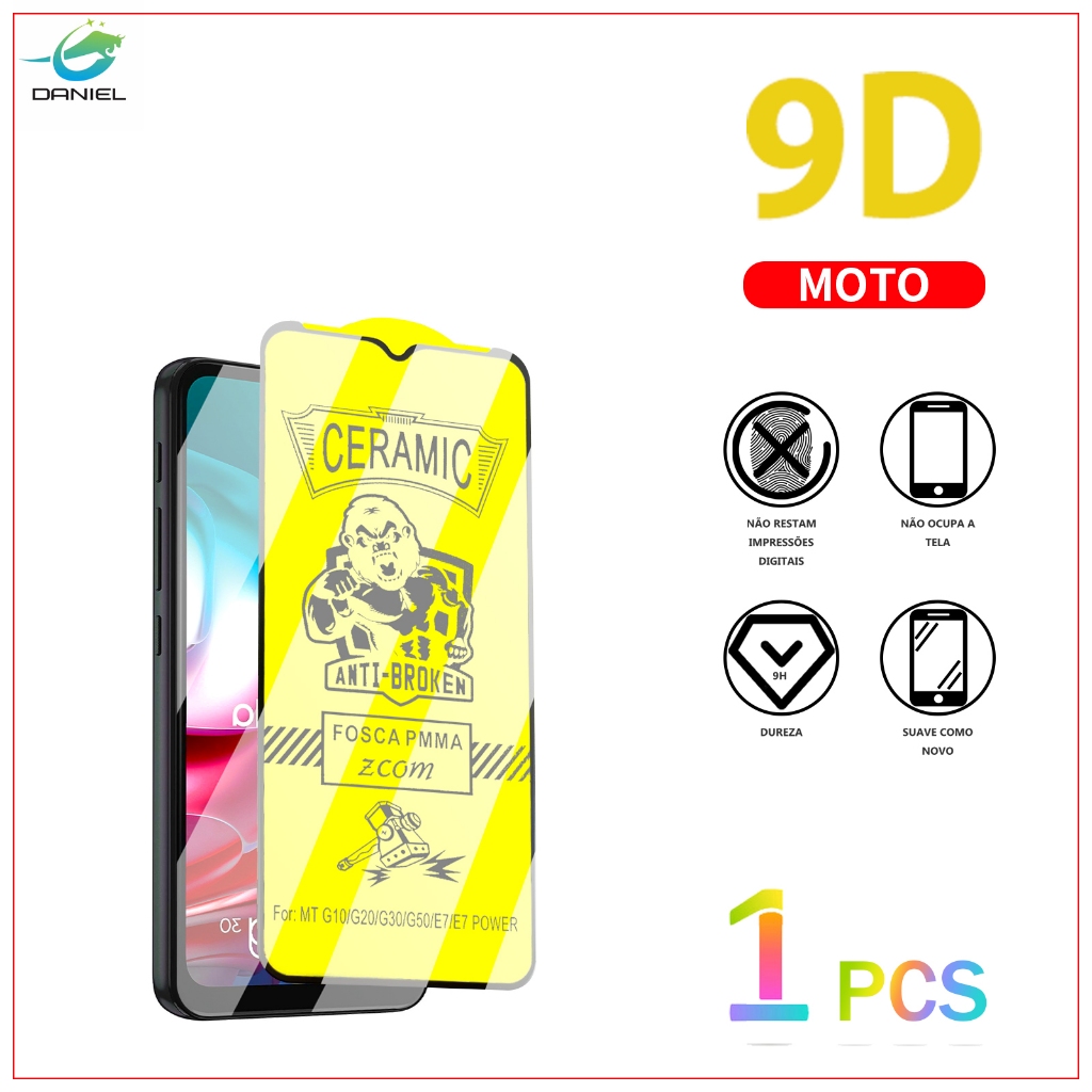 Película Kit 1 Premium Cerâmic Fosca MOTO G50 G52 G53 G54 G60 60S G62 Série Modelo À prova de explosão film