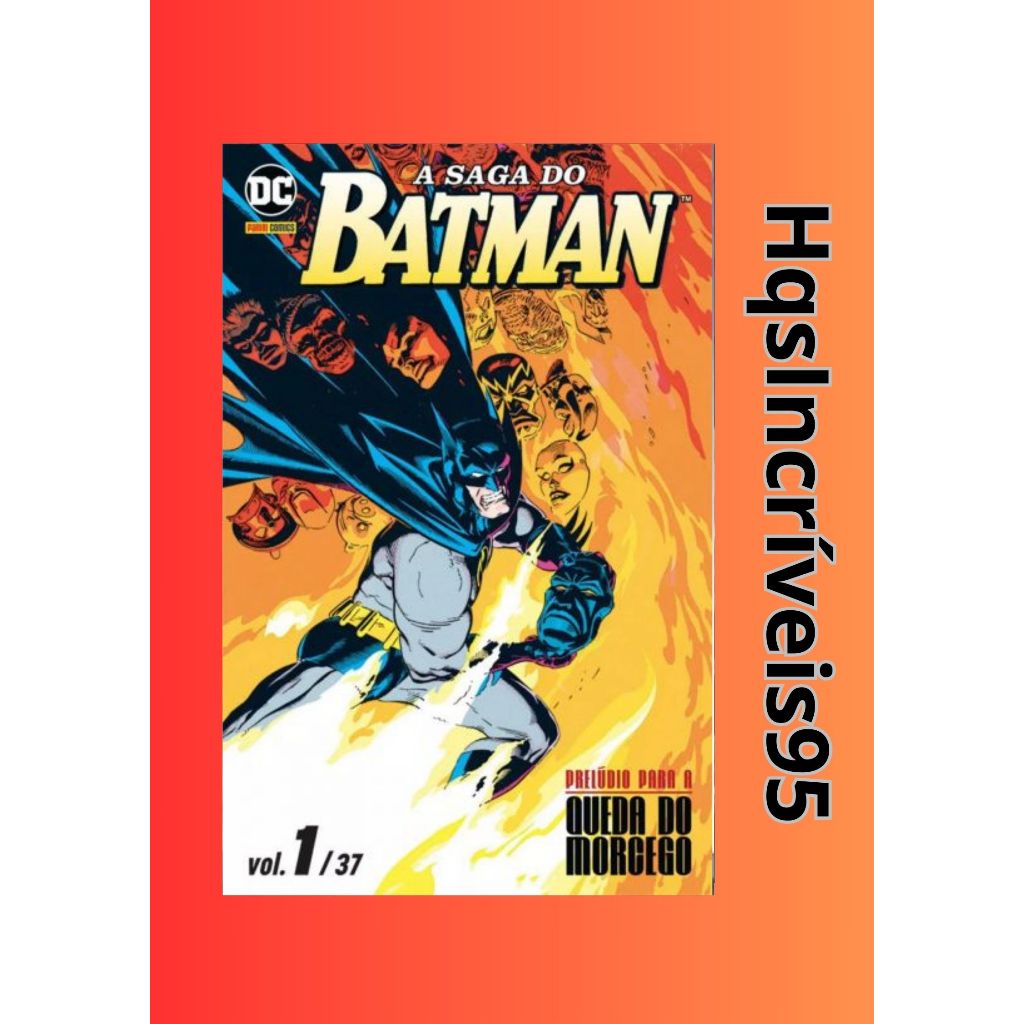 A Saga do Batman ( Panini - 2024 ) Em Português - Lacradas
