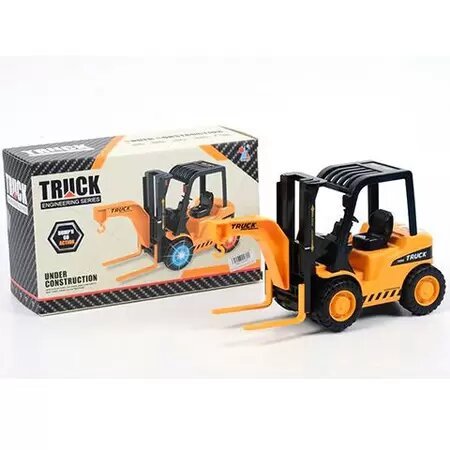EMPILHADEIRA TRUCK BRINQUEDO MUSICAL BATE E VOLTA COM LUZ INFANTIL ...