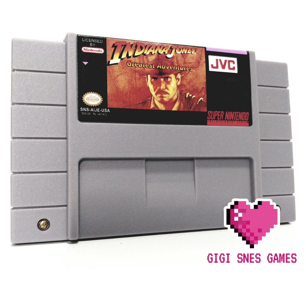 Jogo Indiana Jones para Super Nintendo ( SNES )