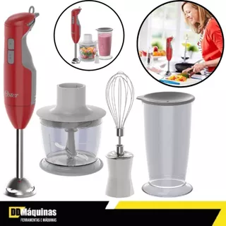 Mixer Delight 3 em 1 Vermelho 220 Volts- Oster