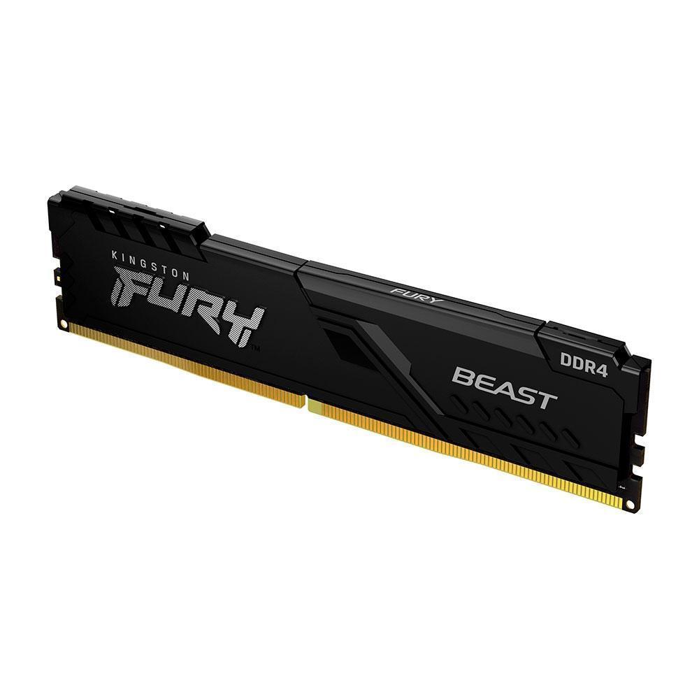 Memória Kingston Fury Beast, 16GB, 3200MHz, DDR4 - KF432C16BB/16