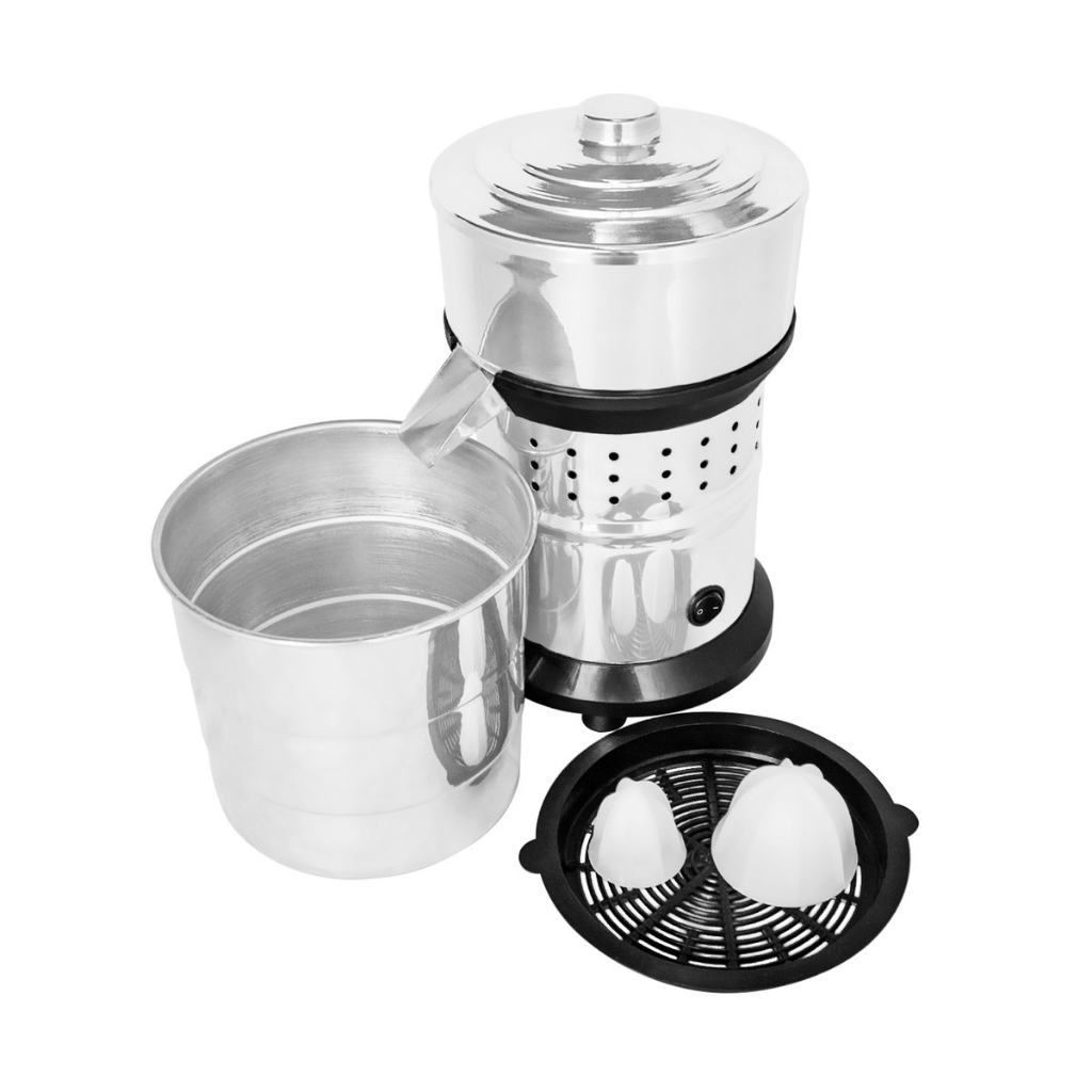 Espremedor Extrator Sucos Laranja E Limao Profissional Inox 