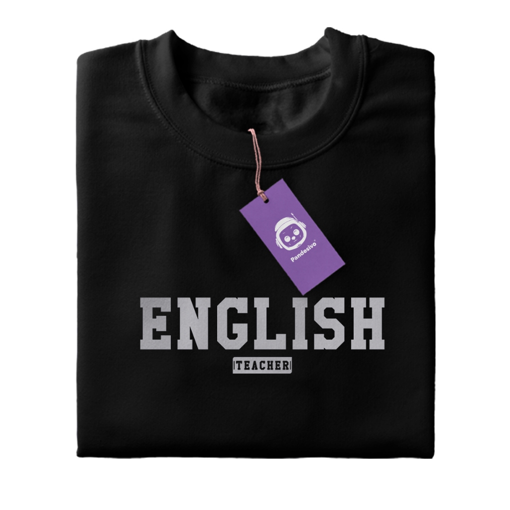 Camiseta English Teacher Professor De Inglês | Shopee Brasil