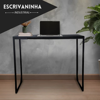Escrivaninha Industrial Escritorio 90 Mesa Computador