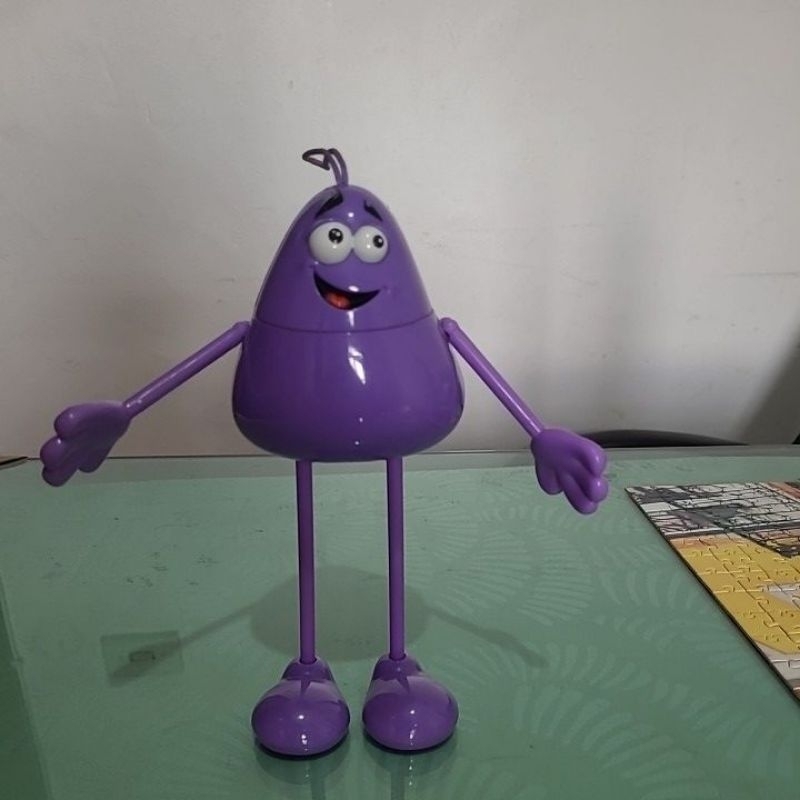 Brinquedo roxo turma do mc donalds | Shopee Brasil