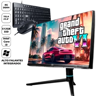 Computador All in One Pc Full HD 23.8