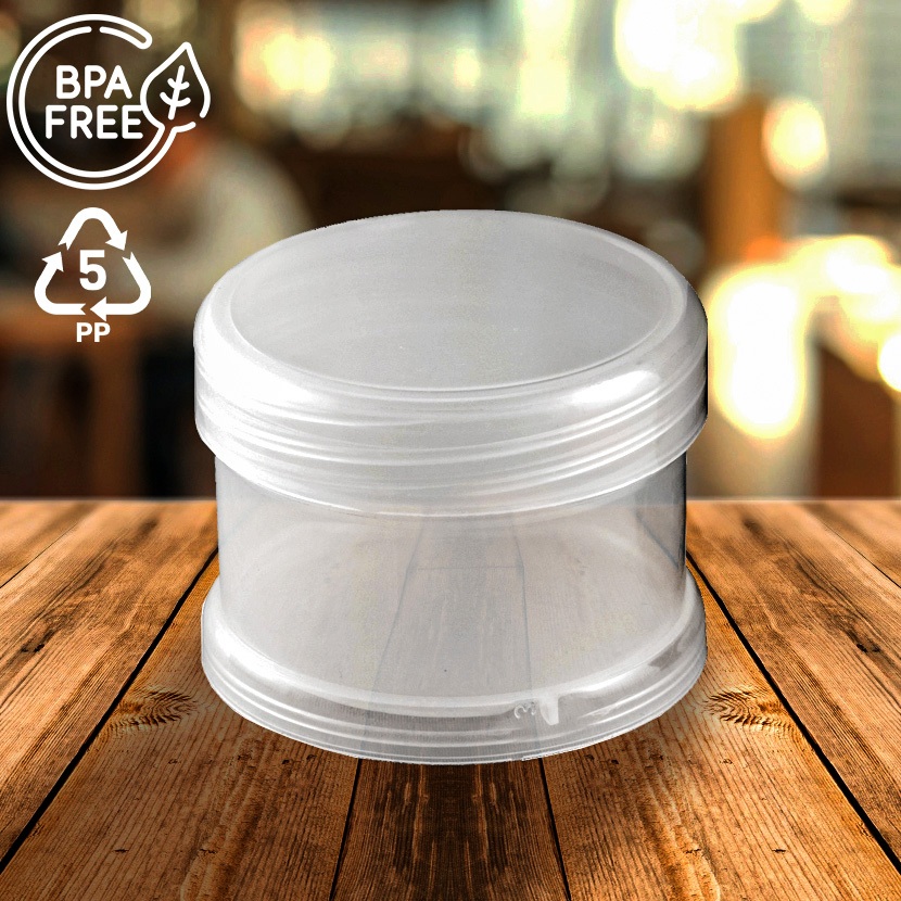 25 potes 50ml plástico para armazenar alimento condimento tempero cozinha