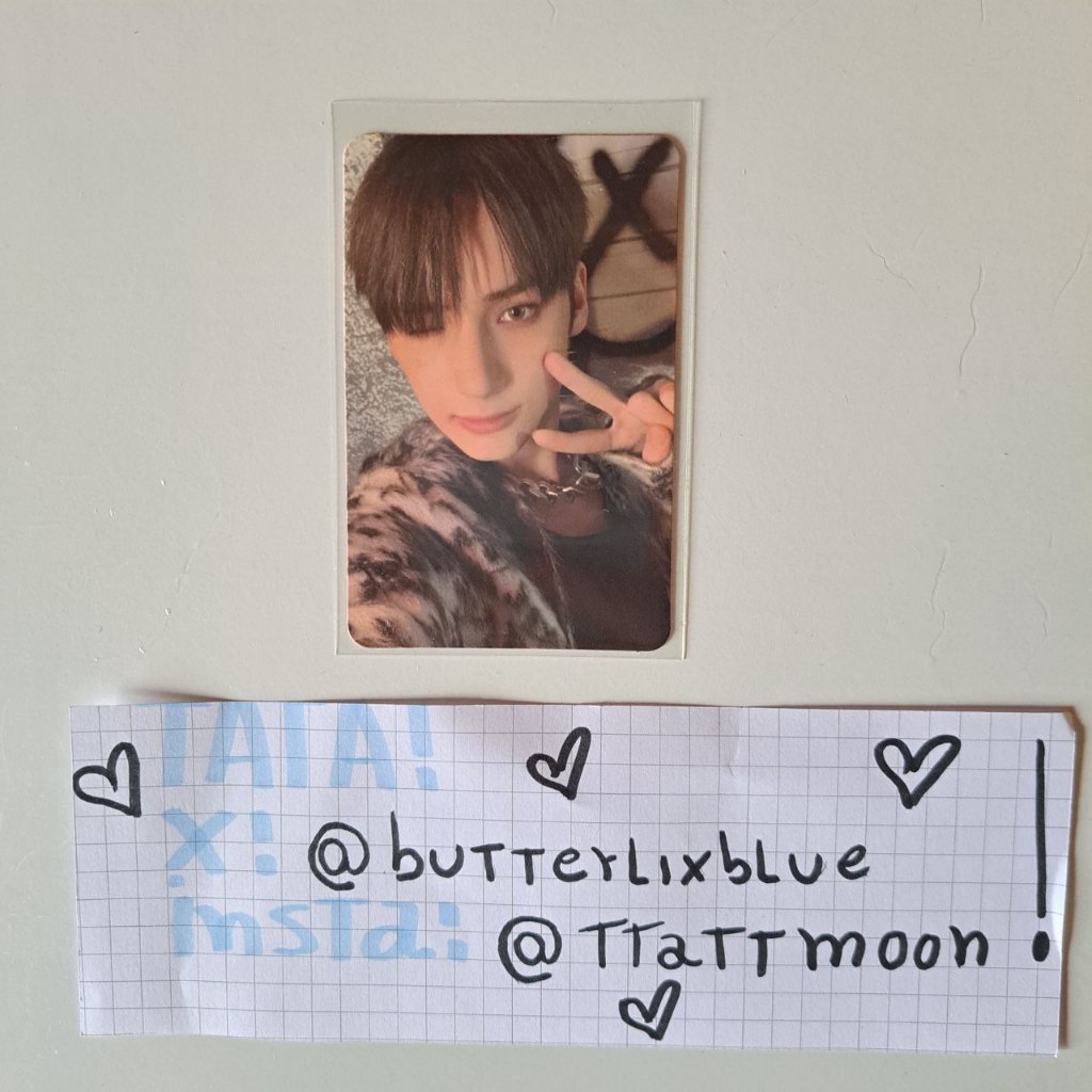 TXT Thursday's child photo strip 1000枚限定 jp.ktown4u.com : TOMORROW X TOGETHER (TXT) - ミニアルバム4集