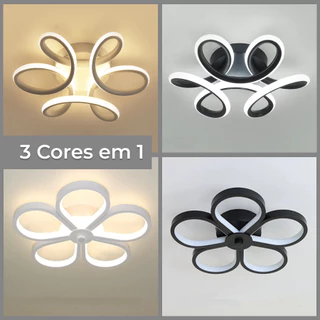 Luminária De Teto Plafon Led Moderna para Corredor Sala Quarto Cozinha