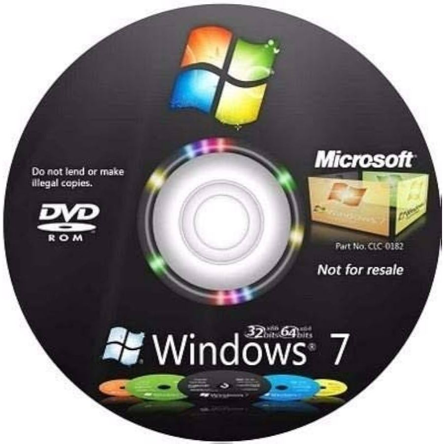 DVD Windows 7 Todas as Versões 32 e 64 Bits - Melhora o Preço