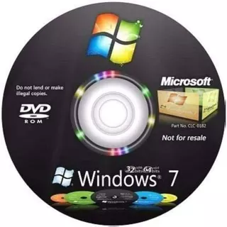 DVD Windows 7 Todas as Versões 32 e 64 Bits PERMANENTE / Office2013