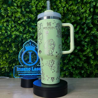 Copo 1,2 Litros Termico com Canudo TODO PERSONALIZADO da Patrulha Canina