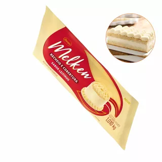 Recheio e Cobertura Creme Sabor Leitinho Pronto Melken 1,010Kg Harald