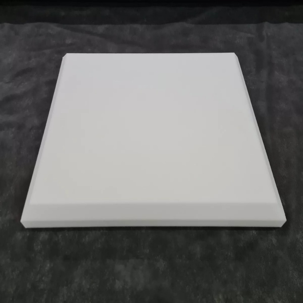 Espuma Acústica Branca Lisa 50x 50x 3,5cm - 10 Peças
