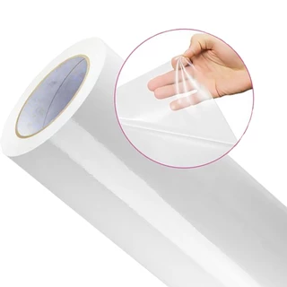 Vinil Adesivo Transparente Para Laminação a Frio Papel Plástico Envelopar Proteção Cristal Incolor