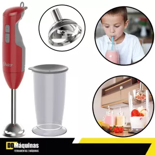 Mixer Versátil Vermelho Função Turbo 127V - Oster